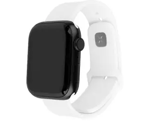 FIXED Set silikonových řemínků Silicone Sporty Strap pro Apple Watch 42/44/45mm bílý