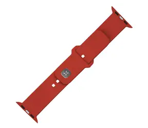 FIXED Set silikonových řemínků Silicone Sporty Strap pro Apple Watch Ultra 49mm červený