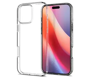 Spigen Liquid Crystal Glitter ochranný kryt pro Apple iPhone 16 Pro Max crystal quartz