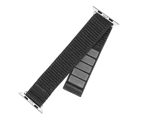 FIXED Nylonový řemínek Nylon Sporty Strap pro Apple Watch 38/40/41mm tmavě šedý