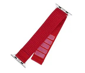 FIXED Nylonový řemínek Nylon Sporty Strap pro Apple Watch 38/40/41mm červený
