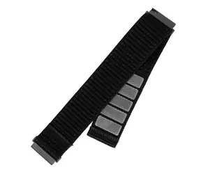 FIXED Nylonový řemínek Nylon Sporty Strap s Quick Release 22mm pro smartwatch černý
