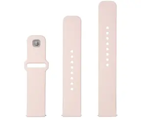 FIXED Set silikonových řemínků Silicone Sporty Strap s Quick Release 20mm pro smartwatch růžový