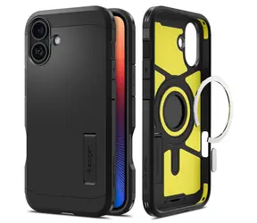 Spigen Tough Armor MagSafe ochranný kryt pro Apple iPhone 16 Plus černá