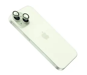 FIXED Ochranná skla čoček fotoaparátů pro Apple iPhone 15/15 Plus světle zelená