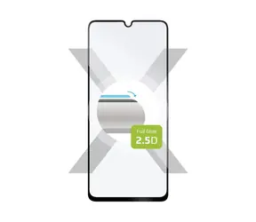 FIXED Ochranné tvrzené sklo Full-Cover pro Realme Note 50 černé / lepení přes celý displej