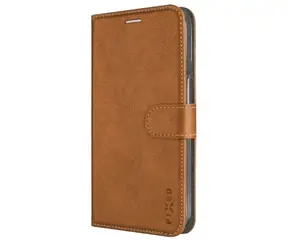 FIXED Opus typu kniha pro Samsung Galaxy A35 5G hnědé
