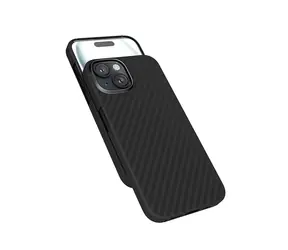 Epico Mag+ Carbon ochranný kryt s MagSafe pro Apple iPhone 16 Plus černá