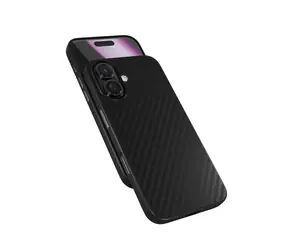 Epico Mag+ Hybrid Carbon ochranný kryt s MagSafe pro Apple iPhone 16 Plus černá