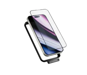 Epico ImpactBuffer Glass 3D Ochranné sklo pro Apple iPhone 16 Plus / s instalačním rámečkem