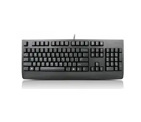 Rozbaleno - Lenovo Preferred Pro II černá / drátová klávesnice / CZ layout / 1x USB-A 2.0 / kabel 2m / rozbaleno