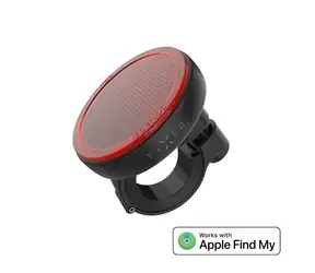 FIXED Tag Reflector s podporou Find My černý / smart tracker na kolo 
