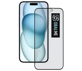 Obal:Me Privacy 5D Tvrzené Sklo pro Apple iPhone 15 Plus černá