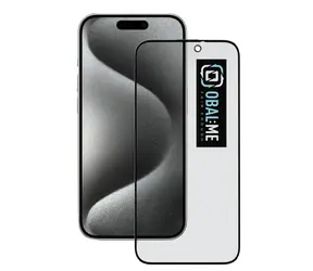 Obal:Me Privacy 5D Tvrzené Sklo pro Apple iPhone 15 Pro černá