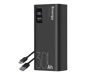 Obal:Me EnergyPulse Powerbanka 30000mAh 22.5W černá