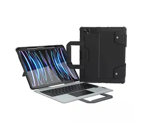 Nillkin Bumper GO Keyboard Case (Backlit Version) pro Apple iPad Pro 12.9 2020/2021/2022/ Air 13 2024 černá