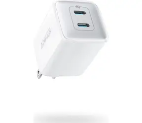 Anker PowerPort III 40W bílá / Nabíječka / 2x USB-C