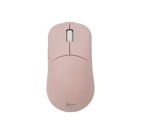 White Shark AERO růžová / Herní bezdrátová myš / optická / 5000 DPI / 6 tlačítek / 2.4 GHz / USB