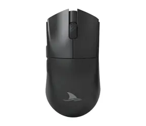 Darmoshark M3s černá / Herní bezdrátová myš / 26000DPI / 8 tlačítek / USB-C / BT / 2.4G