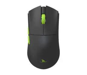 Darmoshark M3s PRO černá / Herní bezdrátová myš / 26000DPI / 8 tlačítek / USB-C / BT / 2.4G 