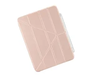 Pipetto Origami No3 Pencil Case Ochranný kryt pro Apple iPad 10.9" (2022) metalicky růžová