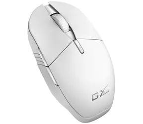 GENIUS GX Gaming Scorpion M8250 AI bílá / bezdrátová herní myš / optická / duální BT+2.4GHz / 3200 dpi / Copilot / 6 tla