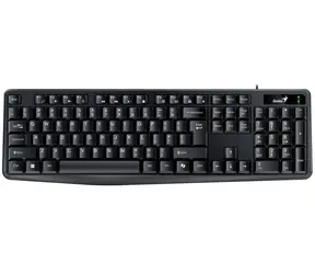 GENIUS KB-117 černá / Drátová / Copilot / USB / CZ+SK layout