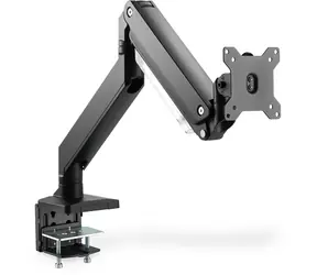 DIGITUS univerzální držák pro monitor 15" - 35" / s plynovou pružinou a svorkou / VESA 75x100 / max. nosnost 15 kg