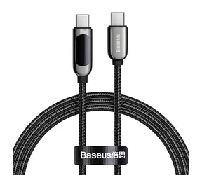Baseus CATSK-B01 Display Cable USB-C (M) - USB-C (M) 1 m černá / 100W