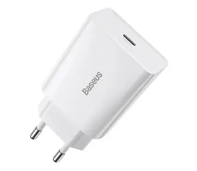 Baseus CCFS-SN02 Speed Mini Rychlonabíječka bílá / 20W / USB-C