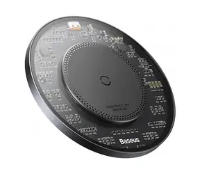 Baseus CCJJ050001 Simple 2 Qi Bezdrátová nabíječka černá / 15W