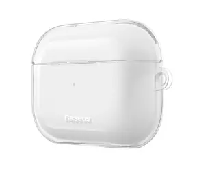 Baseus Crystal Průhledné pouzdro pro sluchátka Apple AirPods 3