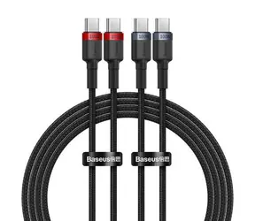Baseus P10318306003-01 Cafule USB-C (M) - USB-C (M) (100W) 2m 2ks černá