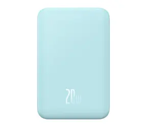 Baseus P10022107313-00 modrá / Powerbanka / 5000mAh / USB-C / MagSafe / 20W