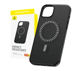 Baseus P60157305113-02 Fauxther Pouzdro pro Apple iPhone 15 Plus černá