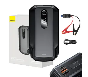 Baseus CGNL020001 Super Energy Max černá / Powerbanka se startérem / 42W / 20000 mAh / 2000A