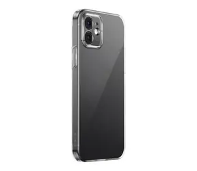 Baseus P60112200201-00 Corning Pouzdro pro Apple iPhone 12 čirá / + tvrzené sklo
