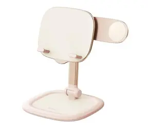 Baseus B10451501411-00 Seashell Stojan na tablet/telefon růžová