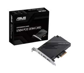 ASUS rozšiřovací karta USB4 PCIe Gen4 / PCIe 4.0 x4 / 2x USB4 Typ-C / 2x DP