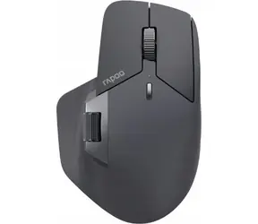 Rapoo MT760L Multi-mode černá / Bezdrátová optická myš / 4000 DPI / 2.4 GHz / BT 4.0 a 5.0 / 10 tl.