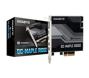 GIGABYTE GC-MAPLE RIDGE / PCIe 3.0 x4 / 1x Display port 1.4 / 2x USB-C 3.2 Gen2 / 2x Mini-Display Port
