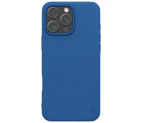 Nillkin Super Frosted PRO Zadní Kryt pro Apple iPhone 16 Pro modrá