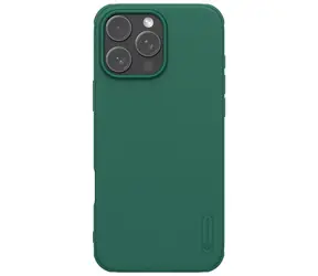 Nillkin Super Frosted PRO Zadní Kryt pro Apple iPhone 16 Pro Max tmavě zelená