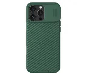 Nillkin CamShield PRO Zadní Kryt pro Apple iPhone 16 Pro Max tmavě zelená