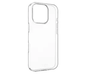 FIXED Ultratenký TPU gelový kryt Story Slim pro Apple iPhone 16 Pro 0.6 mm čiré