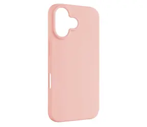 FIXED Zadní pogumovaný kryt Story pro Apple iPhone 16 růžový