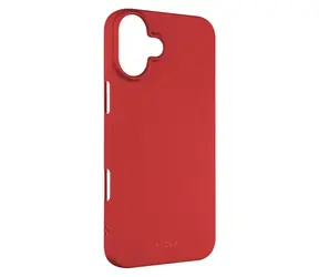 FIXED Zadní pogumovaný kryt Story pro Apple iPhone 16 Plus červený