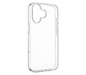 FIXED TPU gelový kryt Story AntiUV pro Apple iPhone 16 čirý