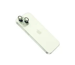 FIXED Ochranná skla čoček fotoaparátů Camera Glass pro Apple iPhone 16/16 Plus zelená