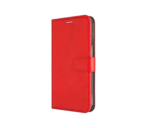 FIXED Pouzdro typu kniha Opus pro Apple iPhone 16 červené / doprodej